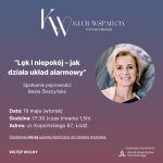 Klubu Wsparcia Psychicznego – “Lęk i niepokój – jak działa układ alarmowy”